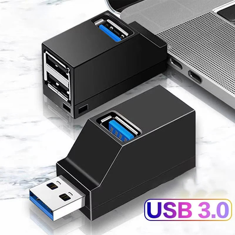 USB 3 0 HUB Adapter Mini Splitter Extender Box Port Speed Laptop U Zpaxo