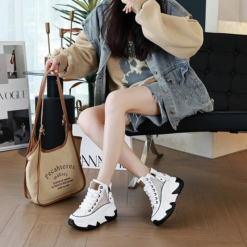 Sports Sandals Women 2026 Summer Block Mesh Breathable Versatile Zpaxo 677-1 White 39 China Mainland