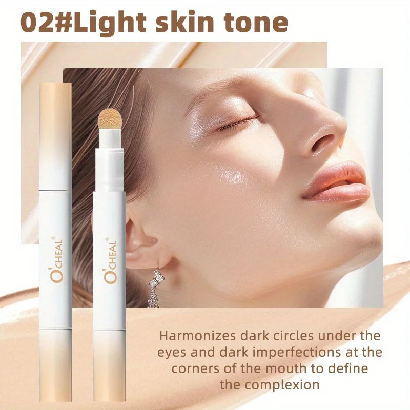 Concealer Liquid Concealer Foundation Cover Spot Cover Face Freckles Acne Mark Cover Concealer Pen Zpaxo 02