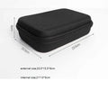 Hard Electronics Organizer Case Travel Bag Portable Storage Box Zpaxo black