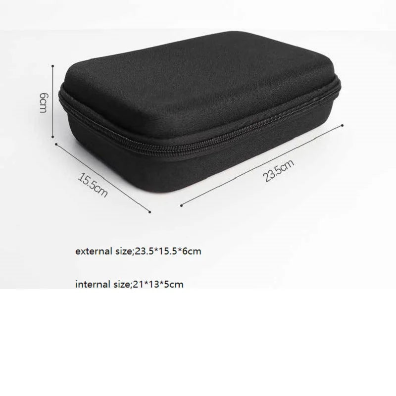 Hard Electronics Organizer Case Travel Bag Portable Storage Box Zpaxo black