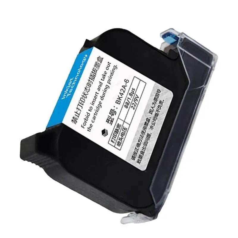 652F 12.7mm Inkjet Cartridge BK42A-6 42ml Black Cartridge with Quick Drying 600DPI for No Encrypted Inkjet Printers Zpaxo