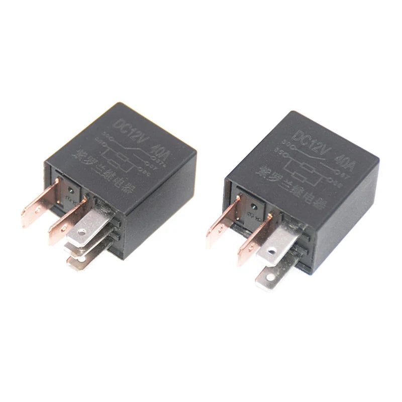 Selling 4 5Pin DC 12V 40A Rated Current 1NO 1NC SPDT Car Automotive