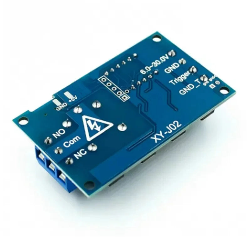 Trigger cycle timing delay switch circuit, dual MOS transistor control board replaces relay module 12 24V Zpaxo
