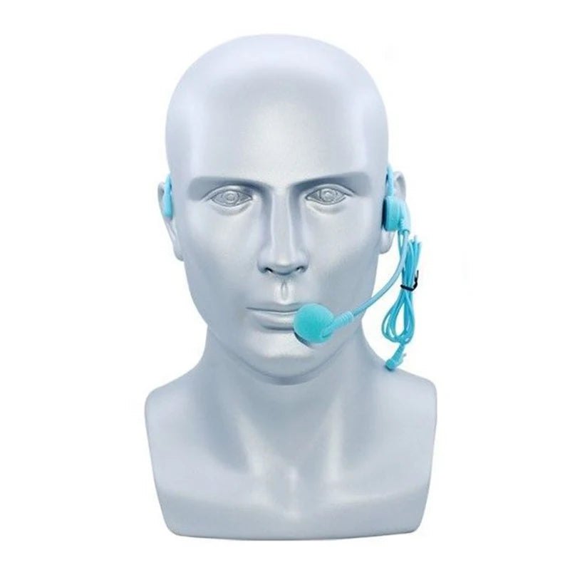 Modern Wired Plug Lecture Headset Mic Efficient Teaching Portable Zpaxo