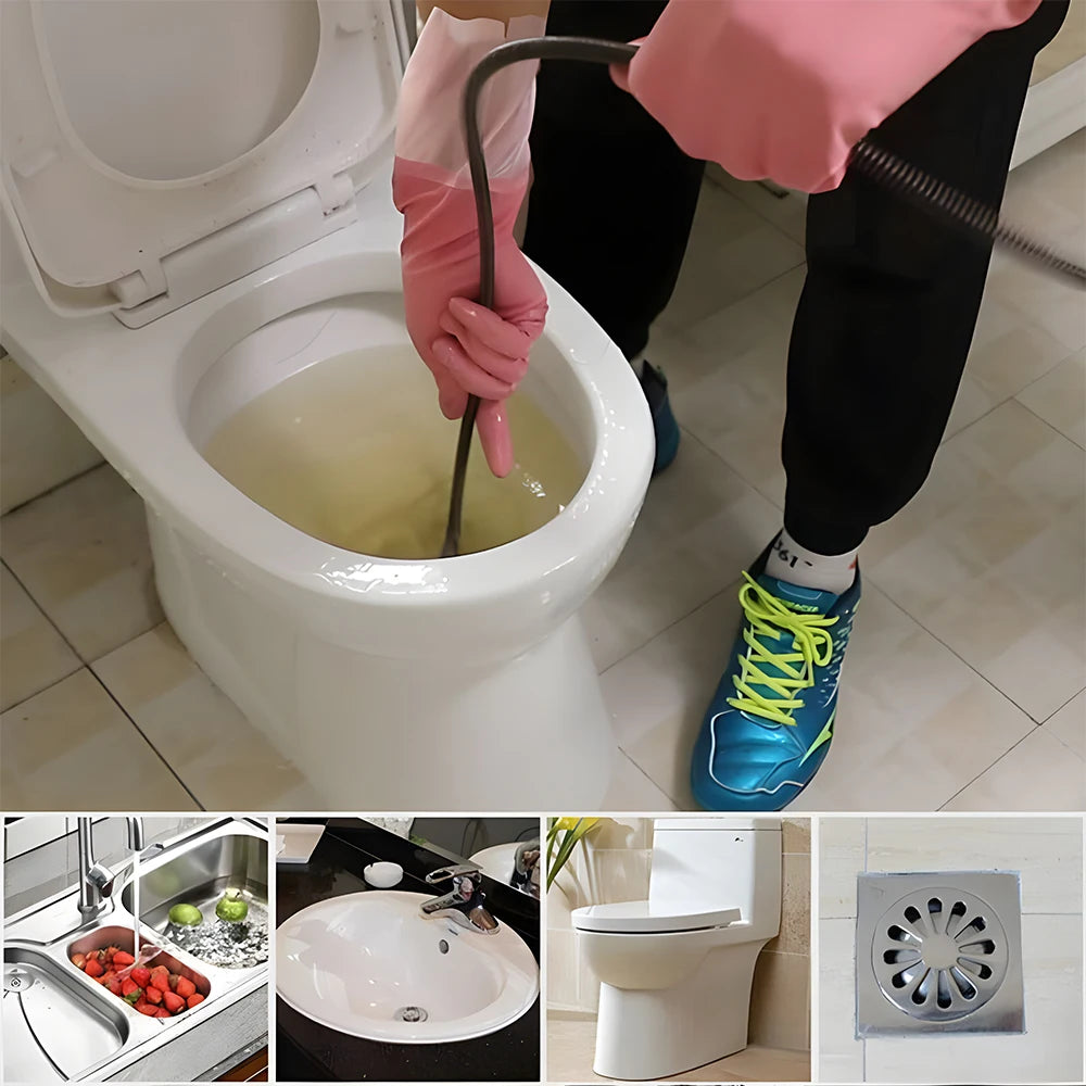 3M Sinks Basin Pipeline Clogged Remover Tools Pipe Dredging Tool