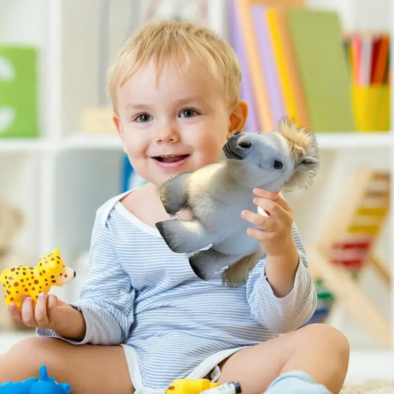 Kids Horse Toys Horse Stuffed Animal With Movement & Sounds Early Educational Toy Interactive Electronic Pet For Girls Boys Zpaxo