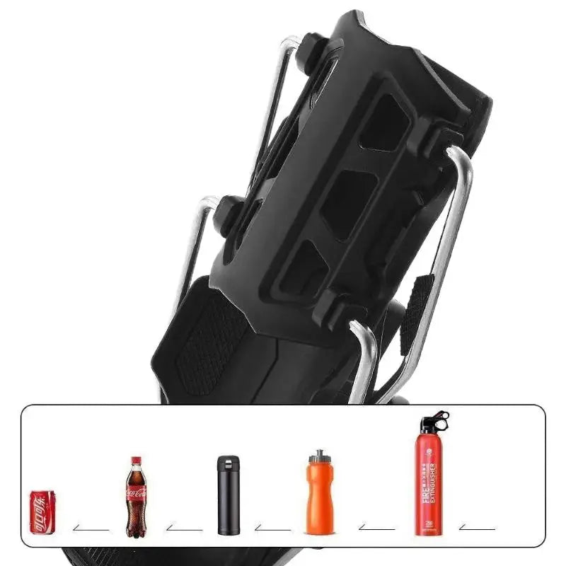 Adjustable Handlebar Cup Holder – Motorcycle & Bike Bottle Cage