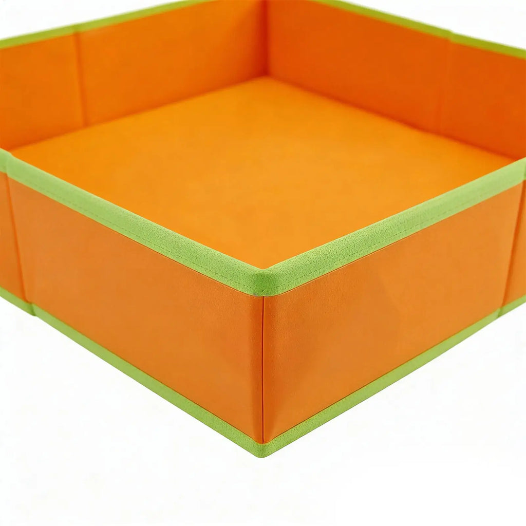 Foldable Kids Sand Table – Portable Outdoor Sandbox Play Tray Kids Sandbox Table Zpaxo