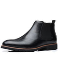 Brown Burnished Leather Lace Up Chunky Sole Formal Business Office Zpaxo 1001 Black 40 China Mainland