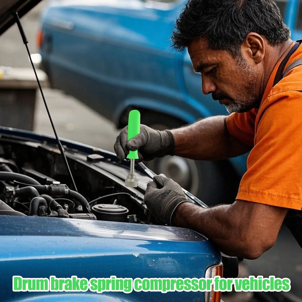 Brake Shoe Tool Spring Installer & Remover Heavy Duty Brake Drum Maintenance Hand Tool for Vehicles Repair Motorcycle Sedan Zpaxo