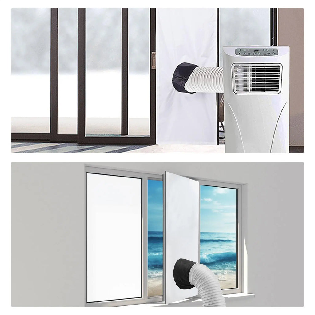 Air Conditioner Sealing Cloth Single Hole Strip Window Soft Baffle