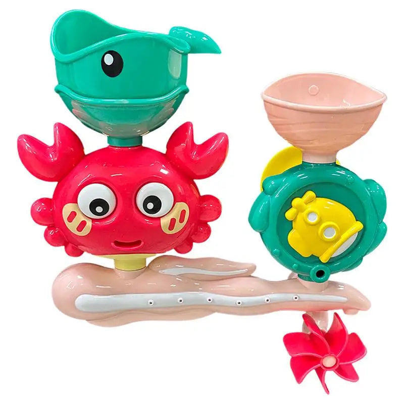 Suction Cup Bath Toys Child Bathroom Toys Beach Swimming Pool Entertainment Tool Kids Bathroom Playing Supplies For Bathtub Zpaxo