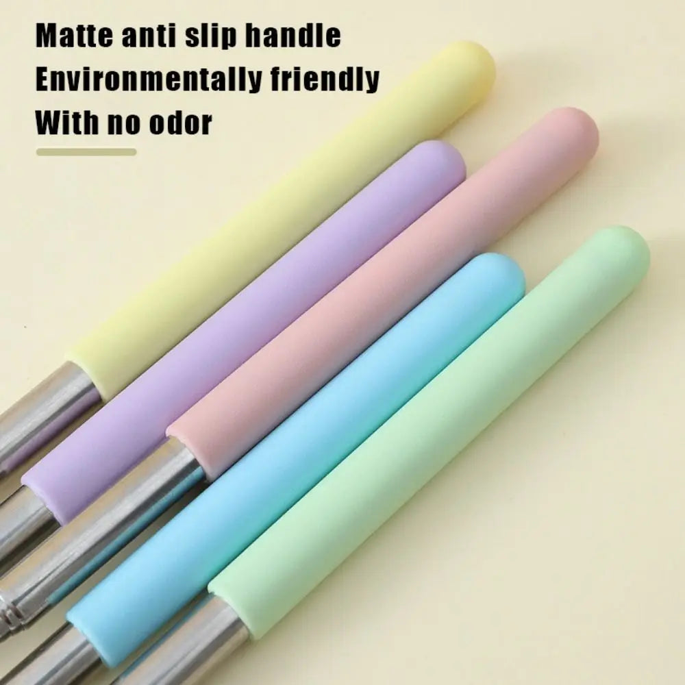 Stainless Steel Teaching Pointer Telescopic Rod Finger Design Teaching Stick Classroom Finger Pointer Teachers School Supplies Zpaxo