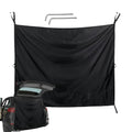 Camper Rear Door Shower Curtains RV Privacy Cover Vehicle Panels