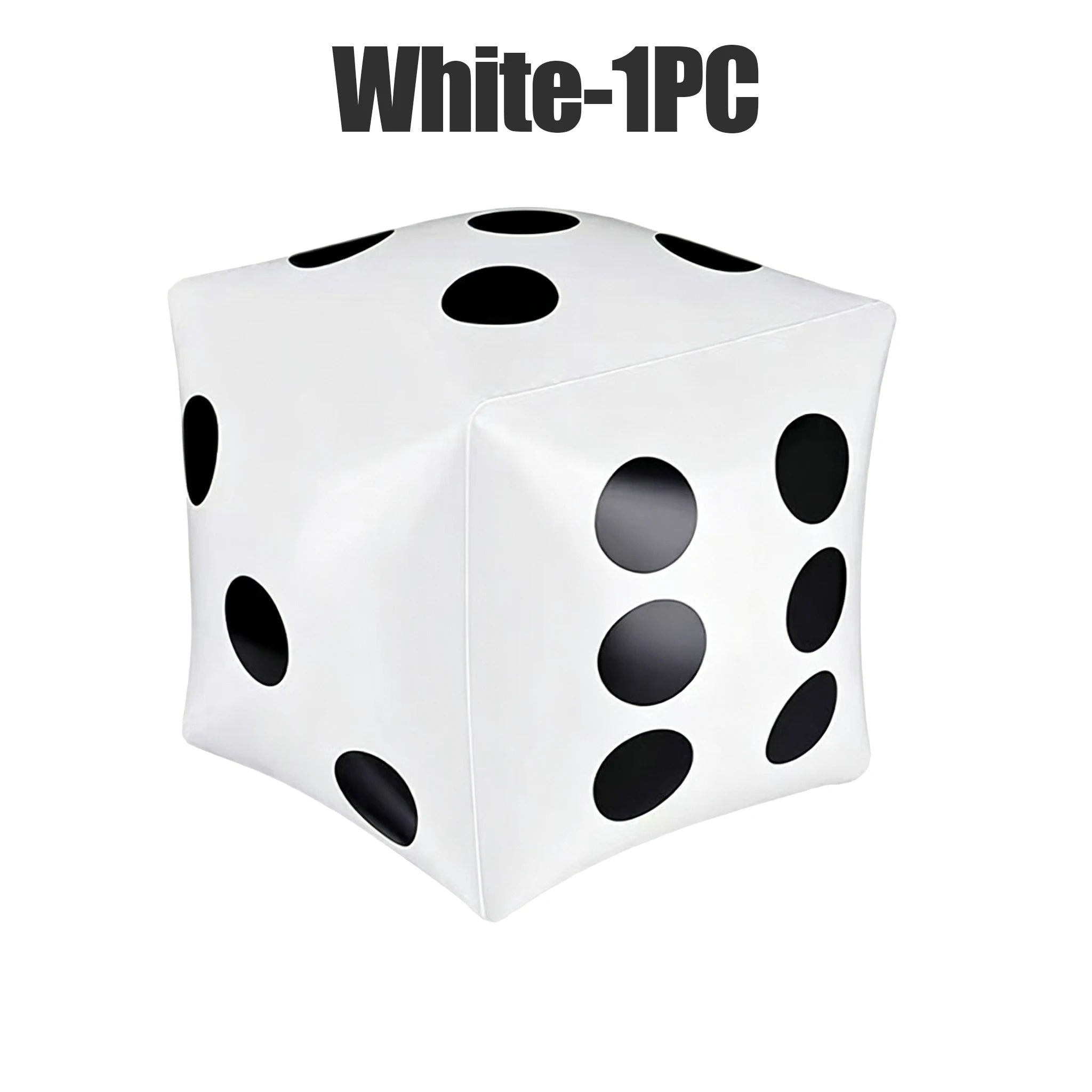 Giant PVC Inflatable Dice Game Toy Party Fun Interactive Number Cube