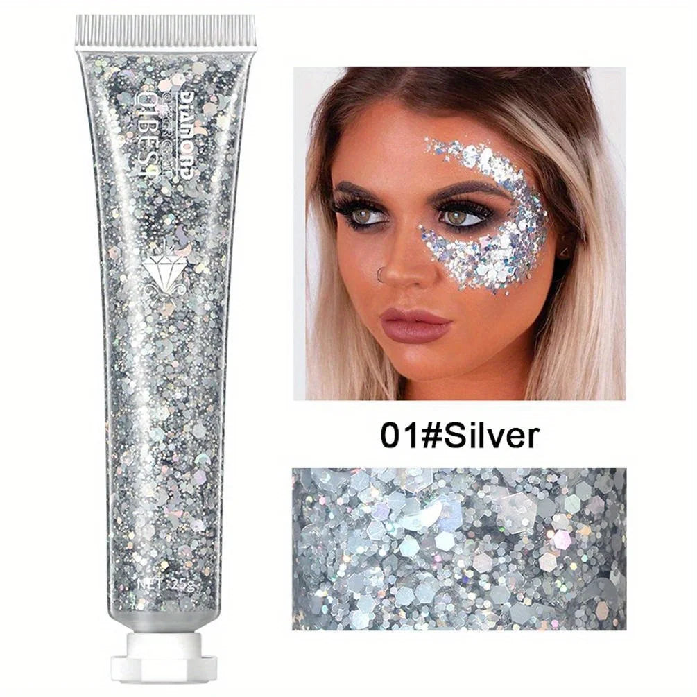 Halloween Shimmer Highlighter Powder High Gloss Illuminator Powder Professional Makeup For Face Lip Hair Body Zpaxo