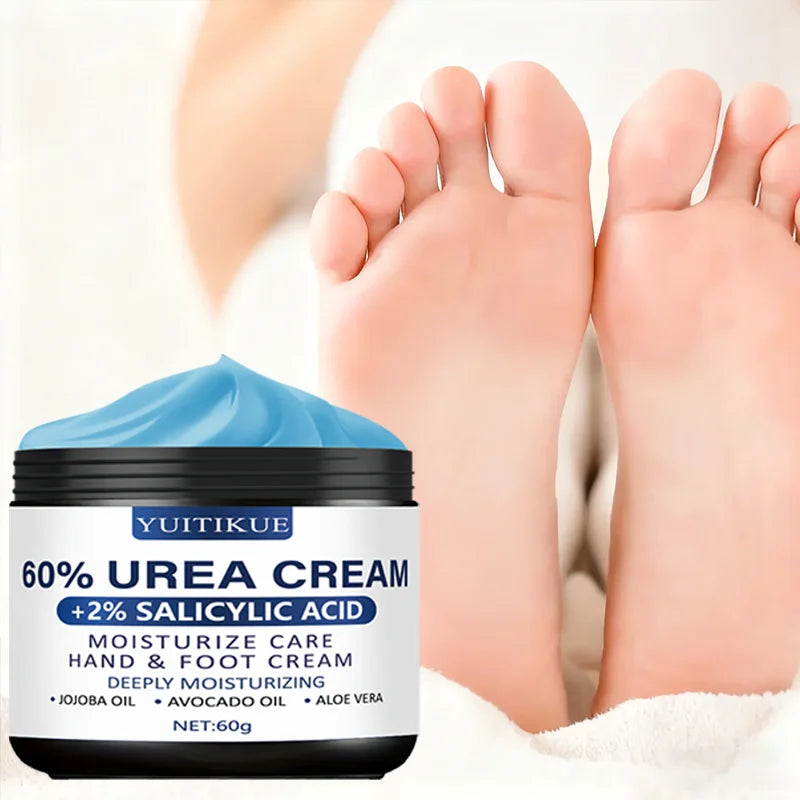 YUITIKUE 60% Urea Foot Cream – Dry Heels & Rough Skin 60g Urea Foot Cream Zpaxo
