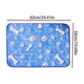 Dog Cooling Pad Non-slip Washable Portable Waterproof Bed Bone Pattern Dog Cooling Mat Outdoor For Indoor Outdoor Crate Kennel Zpaxo 60X50cm China Mainland