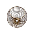 Iron Wire Lampshade Weave Retro Style Lighting Fixtures Cover Chandelier Lampshade for Cafe Bedroom Bar Restaurant Farmhouse Zpaxo Default Title