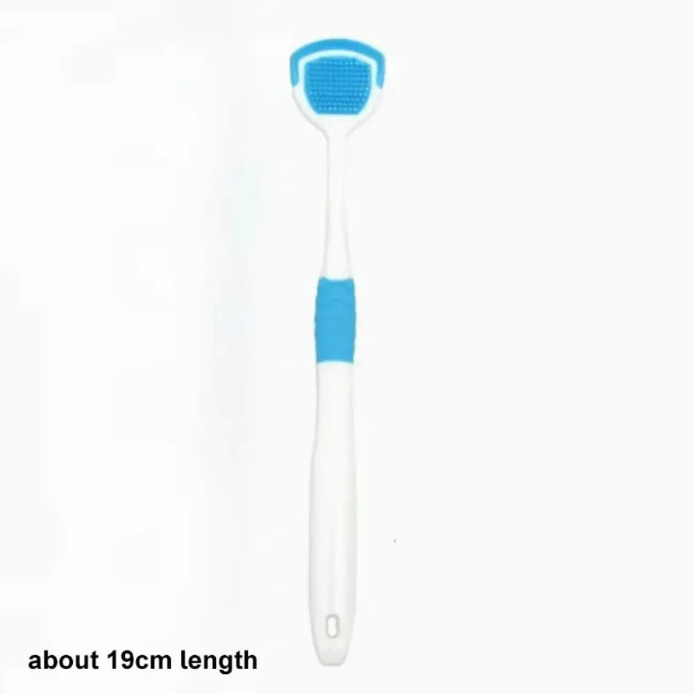 Lightweight Soft Silicone Tongue Scraper Hygiene Cleaning Cleaner Zpaxo