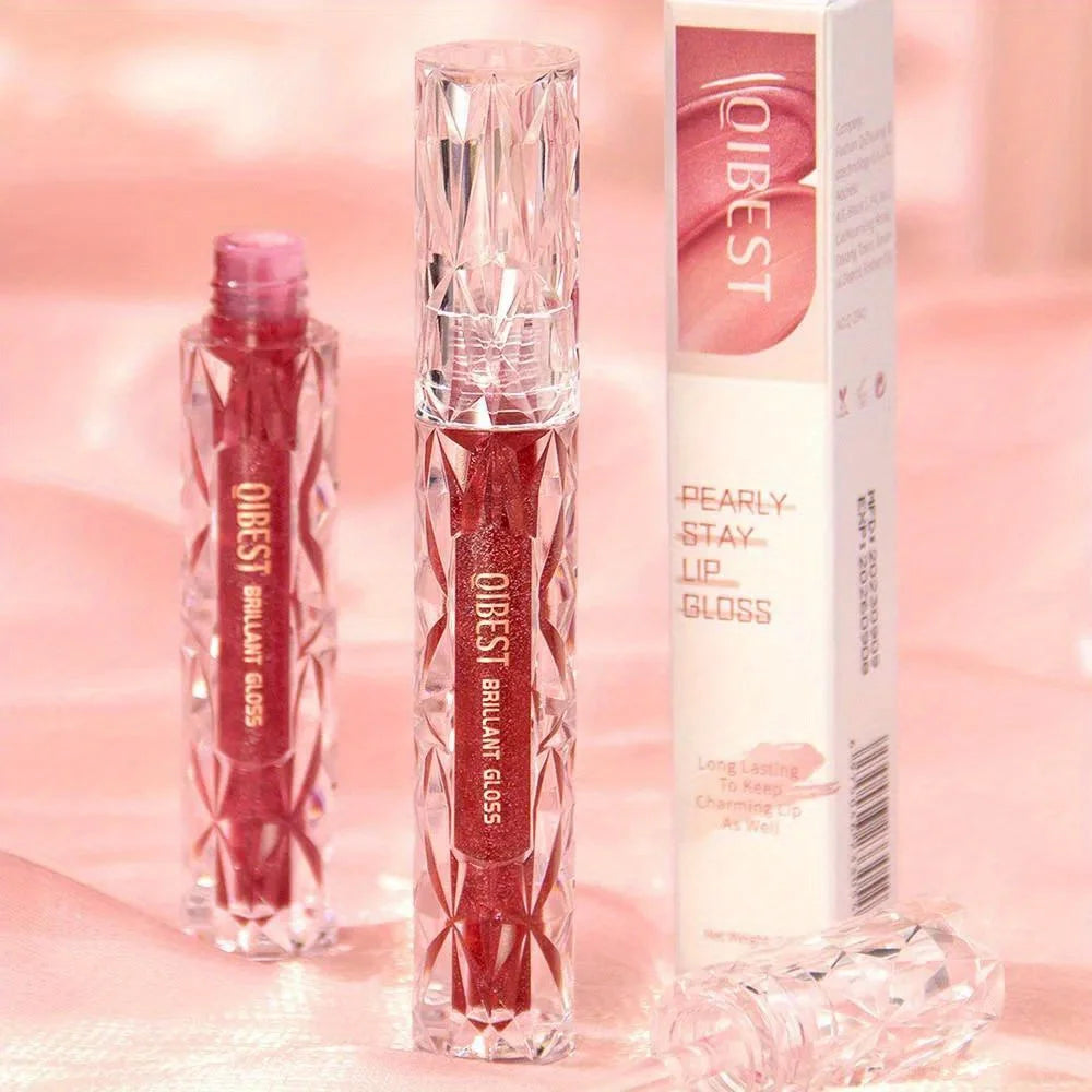 Diamond Liquid Lipstick Moisturizing Lasting Purple Sparkling Waterproof Lip Gloss Matte Glitter Lipstick Korean Makeup Zpaxo