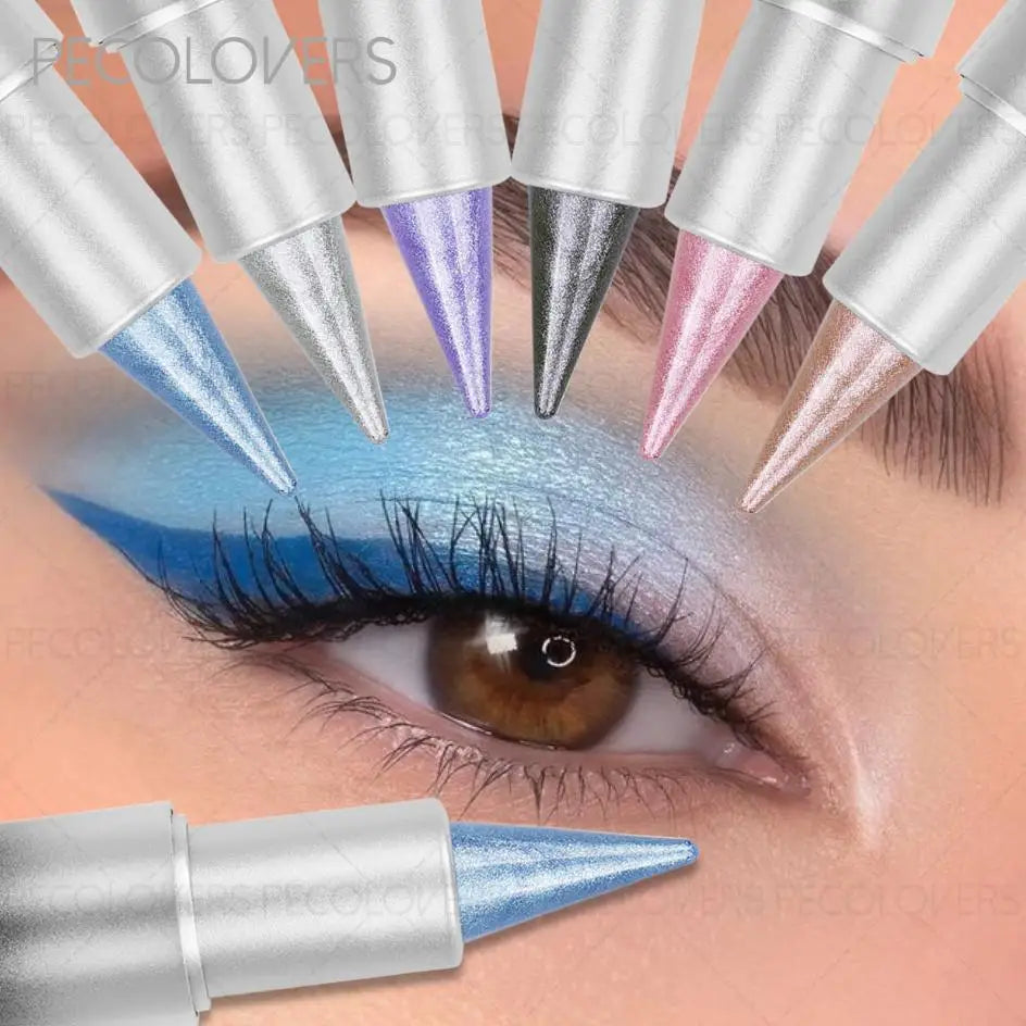 1pc Green and Purple, Blue Eye Shadow Pen, Long-Lasting Waterproof, Colorful and Multi-Functional Eyeshadow and Eyeliner Zpaxo