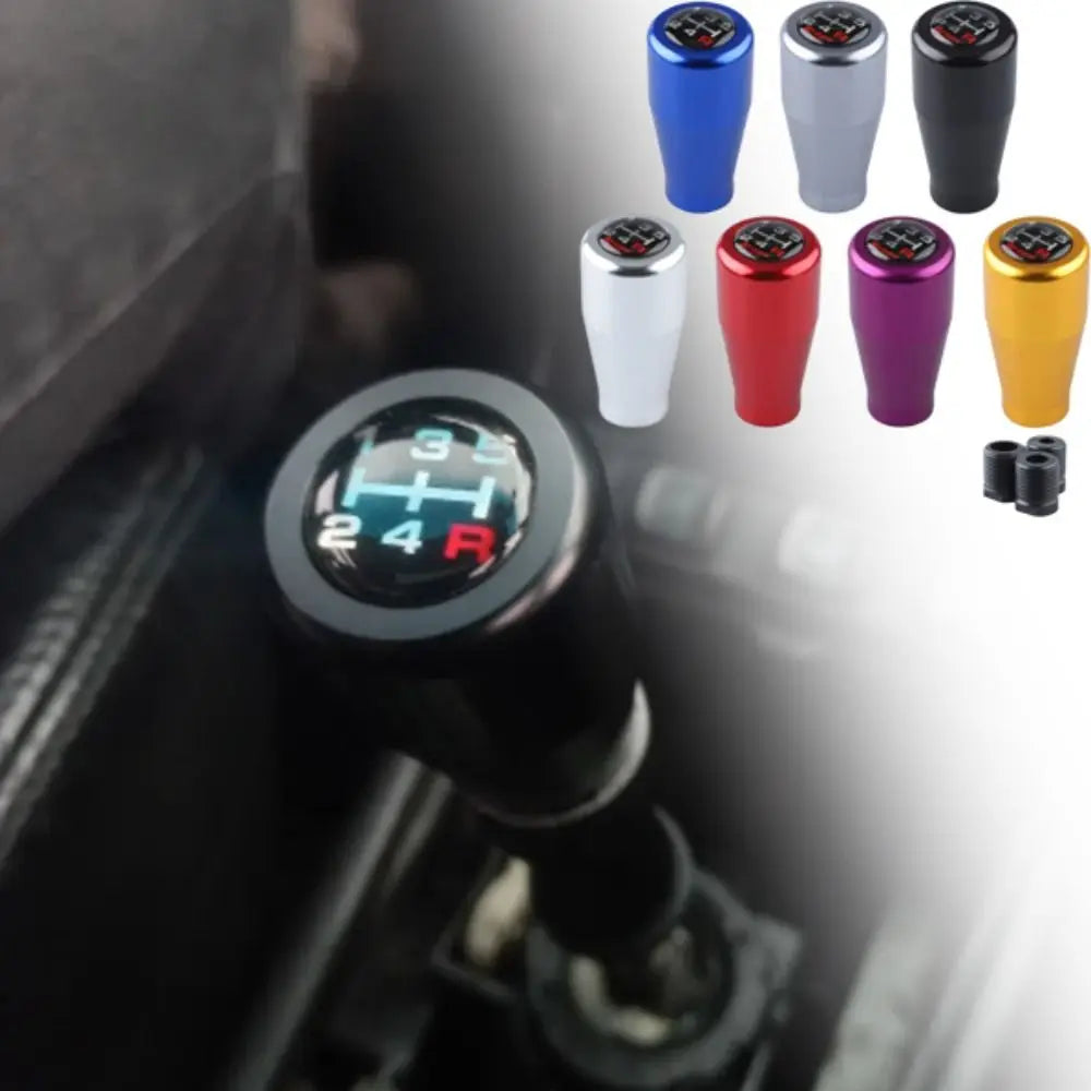 Classic Universal Racing Gear Shifter Knob 5 Speed Aluminum Alloy