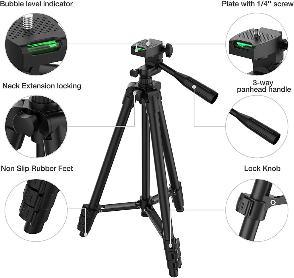 Phone Live Tripod Universal Camera Flexible Tripod Stand Phone Holder Lightweight Photography Accessories For Phone DSLR Camera Zpaxo