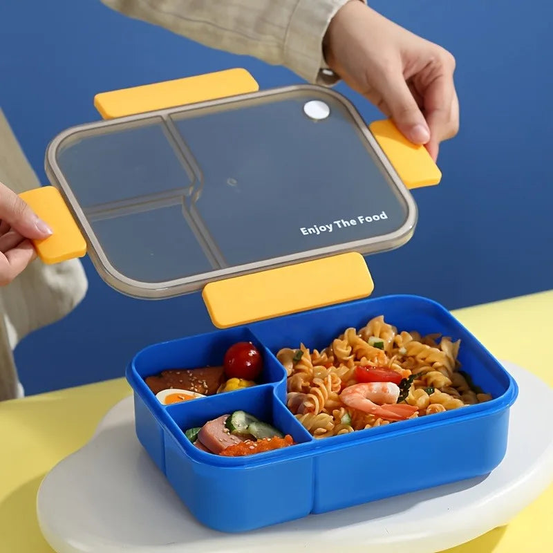 Color Leak-proof Bento Box, Multi-compartment Food Container, Home Portable Lunch Box Set Zpaxo