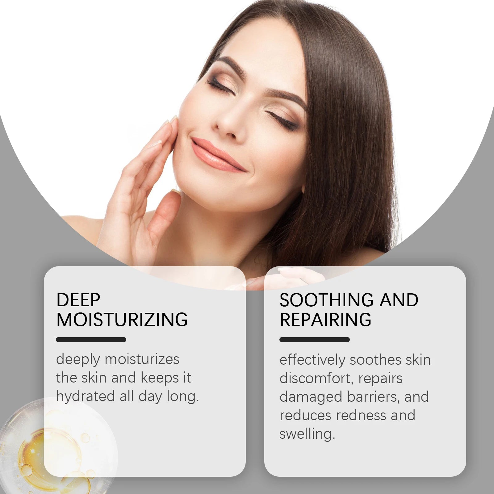 Honey tallow moisturizing cream nourishes and cares for skin elasticity, moisturizing and moisturizing skin daily care applicati Zpaxo