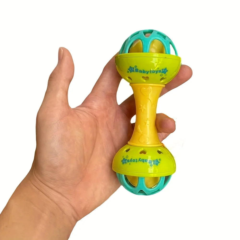 Baby Double Headed Ringing Toy Available Multiple Colors Bright
