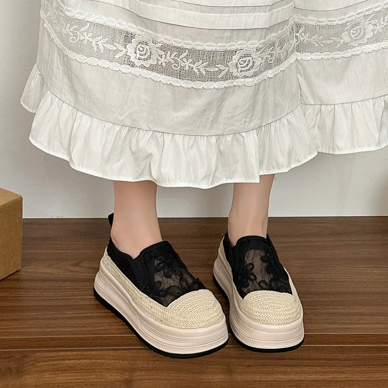 2026 Spring Autumn Women's Comfortable Breathable Heel Shoes Women Zpaxo