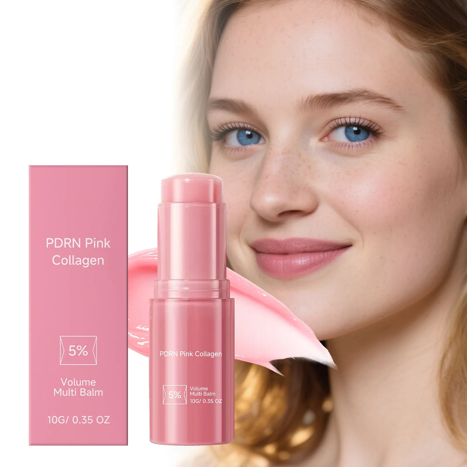 PDRN Collagen Multi Balm – Hydrating Anti-Aging Stick 10g Collagen Balm Stick Zpaxo