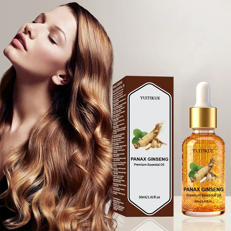YUITIKUE Natural Ginseng Hair Oil – Nourishing & Lightweight Nourishing Hair Oil Zpaxo Default Title