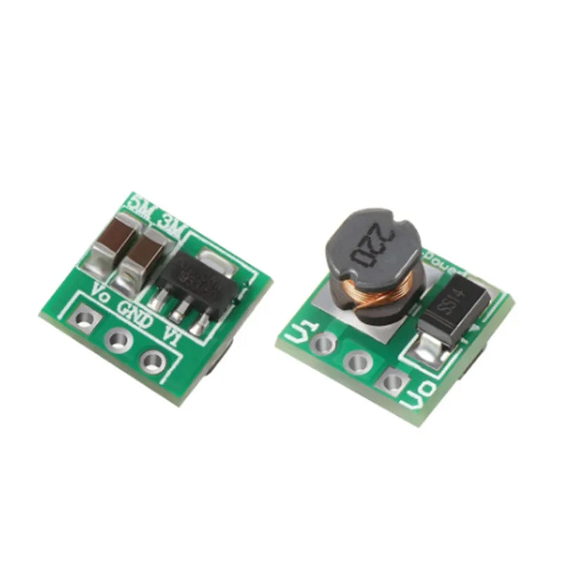 1.5V 1.8V 2.5V 3V 3.3V 3.7V 4.2V to 5V DC-DC boost conversion module Zpaxo 3.3V