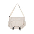 Shoulder Bag Large Capacity Crossbody Retro Workwear Postman Bags