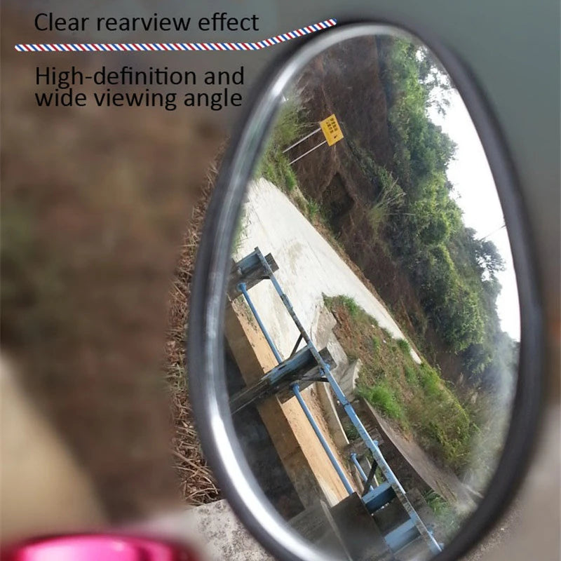 Bicycle Rearview Mirror 360°Rotatable Wide Angle 1pcs Handlebar Back Mirror Child Adult Safe For Bicycle Cycling Scooter Small S Zpaxo