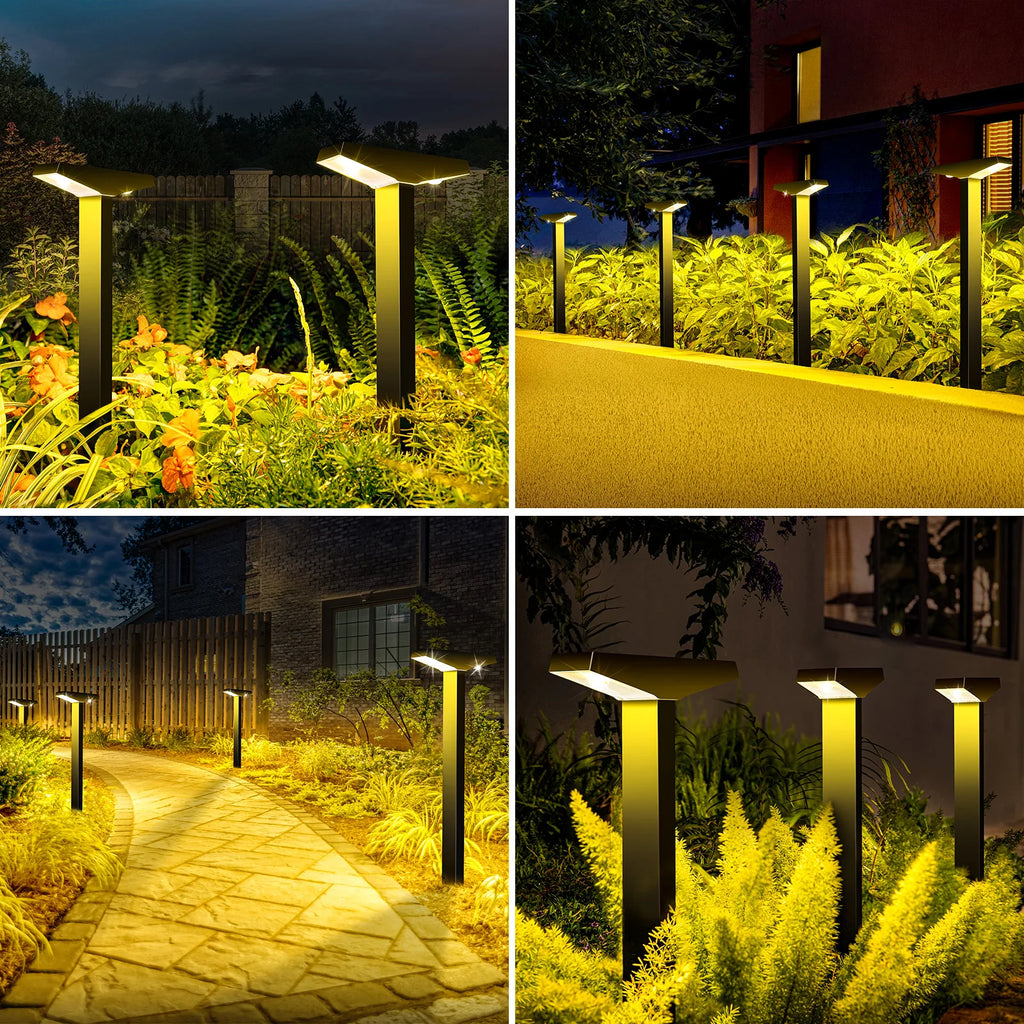 Solar LED Garden Lights Waterproof Outdoor Landscape Lighting Villa Zpaxo