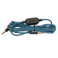 Gaming Headset Cable Woven Earphone Cord with Volume Control and Mute Switch for Logitech G Pro G Pro X G433 G233 Zpaxo type 2