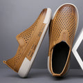 Summer Men Sandals Leather Mens Casual Shoes Outdoor Beach Roman Zpaxo 7025 39