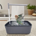 Parrot Bath Automatic Bird Bath Parrot Shower Rechargeable Tub with Circulating Faucet Pet Supplies Bathing Accessories Zpaxo Default Title