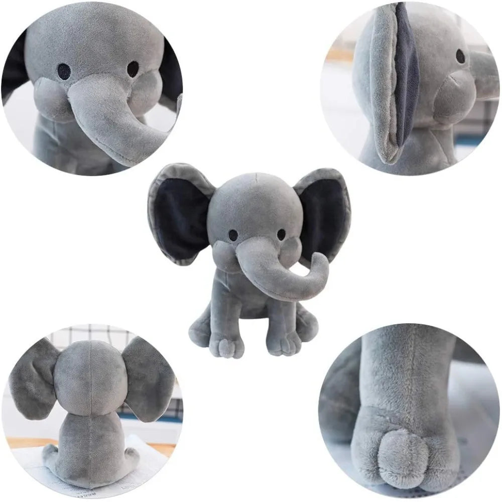 Cute Elephant Plush Pillow Toy Home Animal Cushion Decoration Boys