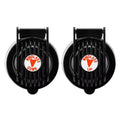 12V/24V Marine Windlass Foot Switch Marine Grade Safety Boat Windlass Switch Durable Universal Windlass Up and Down Switch Zpaxo Black
