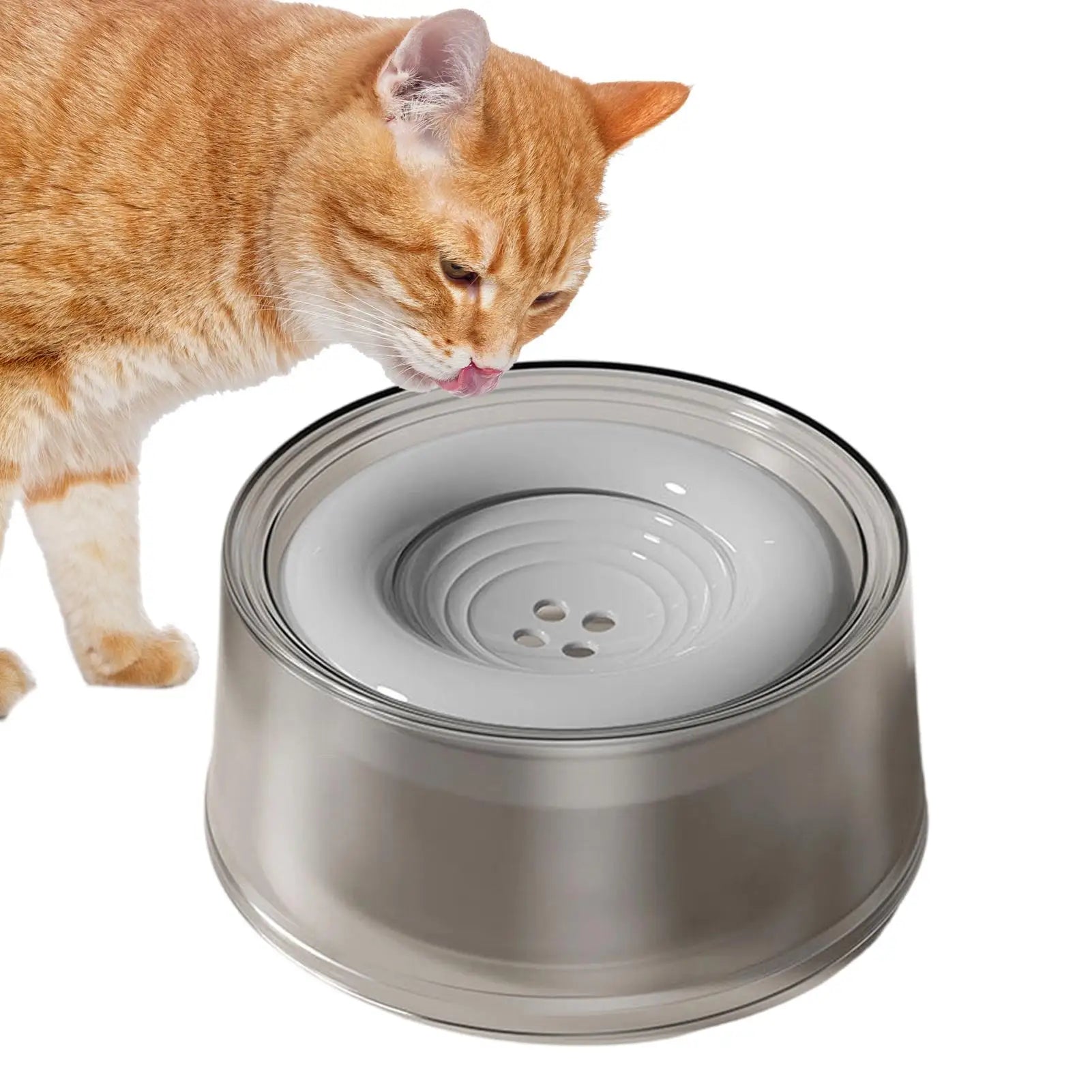 Spill Proof Water Bowl for Dogs Slow Drinking Bowl for Messy Drinkers 1200ml Large Capacity Pet Puppy Kitten Drinking Dispenser Zpaxo