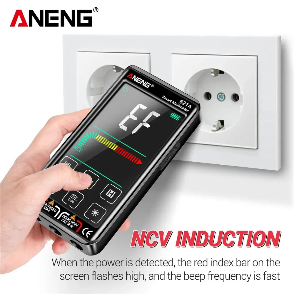 Digital Multimeter ANENG 621A Smart 9000 Counts AC DC Voltage Current