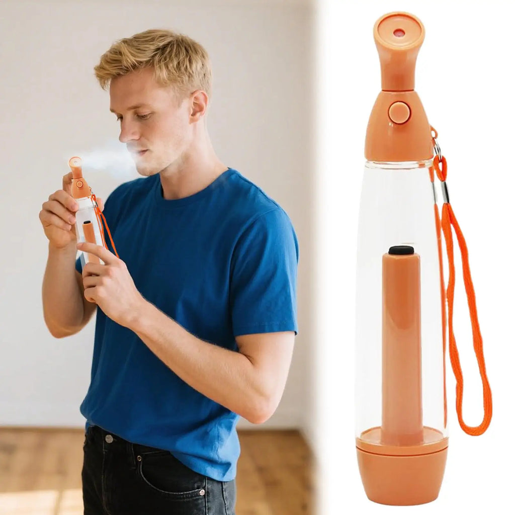 Mist Spray Bottle Moisturizing Handheld Mist Sprayer Humidifier Skin Care Tools Small Steamer Manual Portable for Women Men Eye Zpaxo