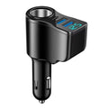 1 Dual USB Car Charger 66W Fast Vehicle Mounted Inverter Zpaxo Style A