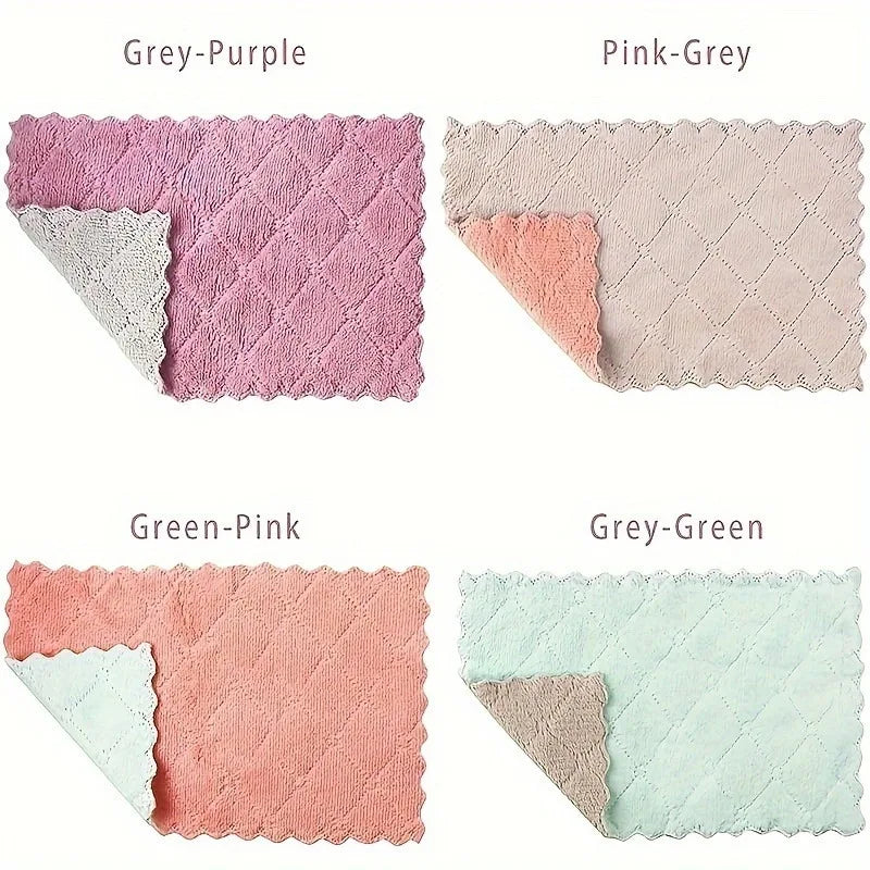 Kitchen Towels Dishcloths Everyday Washing Dishes Cleaning Rags