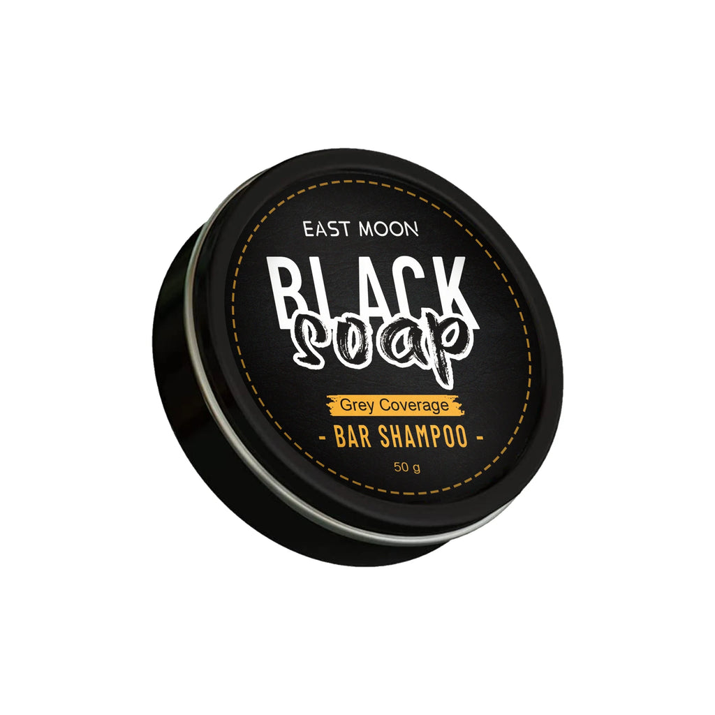 Hair Blackening Shampoo Soap Repairs Gray and Anti-shedding He Shou Wu Essence Hair Root Strengthens Nourishes Black Hair Zpaxo 50g boxed